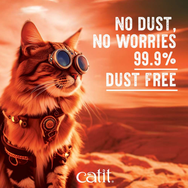 Catit Go Natural Pea Husk Clumping Litter 5.6kg - Vanilla