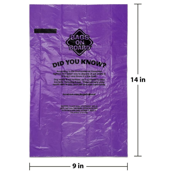 Bags on Board Poo Bags - 10 Rolls