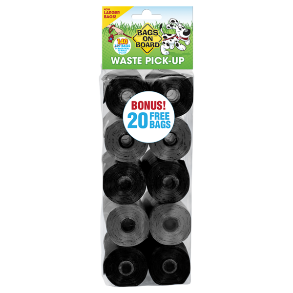 Bags on Board Poo Bags - 10 Rolls