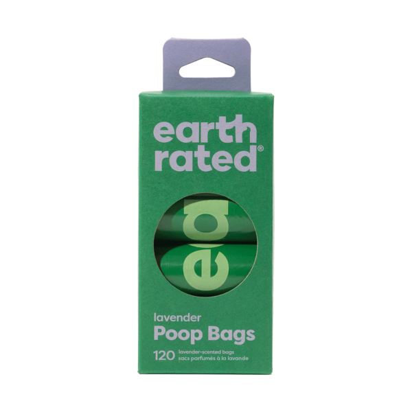 Earth Rated Poop Bags Lavender x 8 rolls