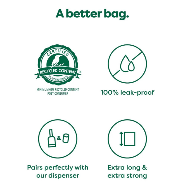 Earth Rated Poop Bags Lavender x 8 rolls