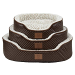 Manhattan Quilted Dog Bed