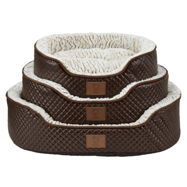 Manhattan Quilted Dog Bed