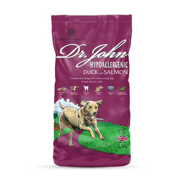 Dr John Hypoallergenic - Duck & Salmon 12.5kg