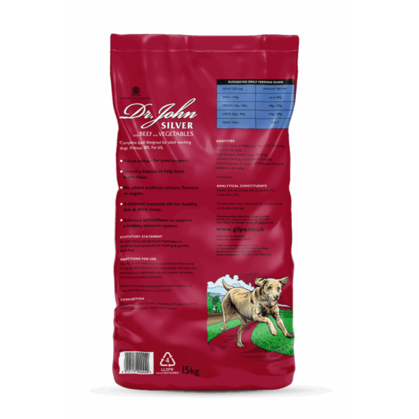 Dr John Silver - Beef & Vegetables 15kg