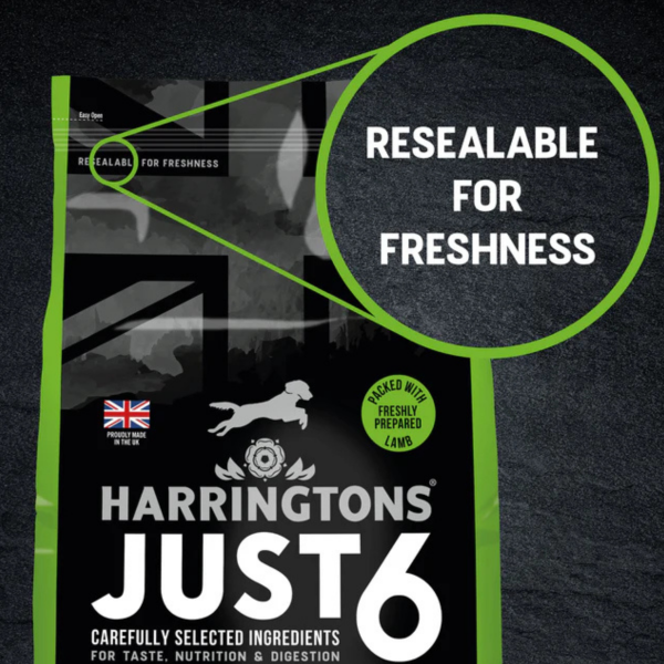 Harringtons Just 6 2kg - Lamb