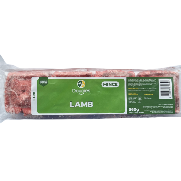 Dougie's Raw Straight Mince