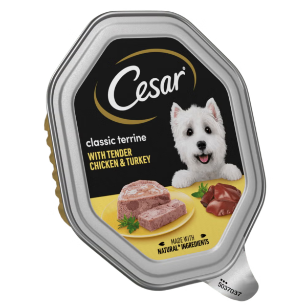 Cesar Classic Terrine Chicken & Turkey in Loaf 150g