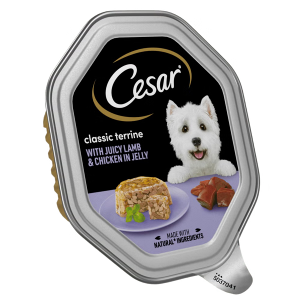 Cesar Classic Terrine Lamb & Chicken in Jelly 150g