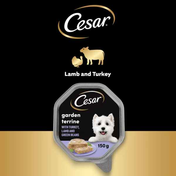 Cesar Garden Terrine Lamb, Turkey & Green Beans in Loaf 150g