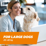 FleaSolve Spot-on Solution for Large Dogs 20-40kg