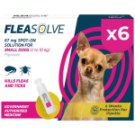 FleaSolve Spot-on Solution for Small Dogs 2-10kg