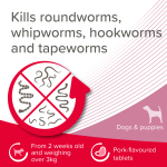 Beaphar Wormclear Dogs - 20kg (2 Tablets)