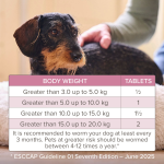 Beaphar Wormclear Dogs - 20kg (2 Tablets)