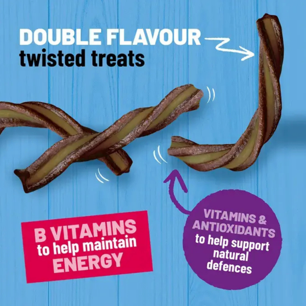 Bakers Bacon & Cheese Whirlers 130g