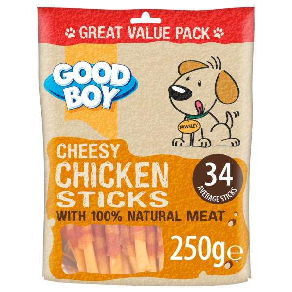Good Boy Cheesy Chicken Sticks