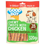 Good Boy Chewy Chicken Twisters