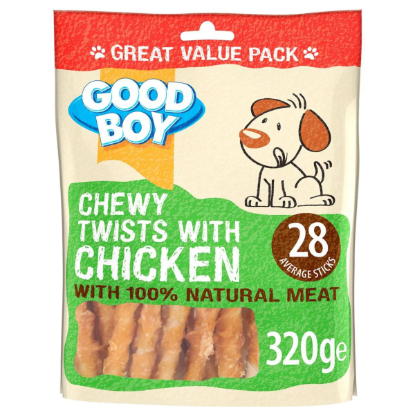 Good Boy Chewy Chicken Twisters