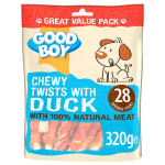 Good Boy Chewy Twists with Duck