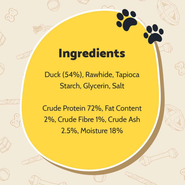 Good Boy Chewy Twists with Duck