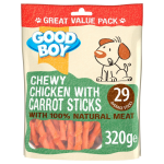 Good Boy Chewy Chicken With Carrot Sticks
