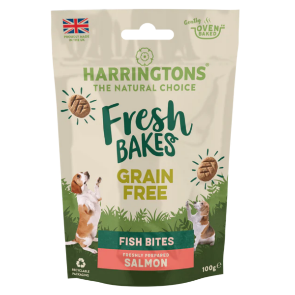 Harringtons Baked Salmon Fish Bites 100g
