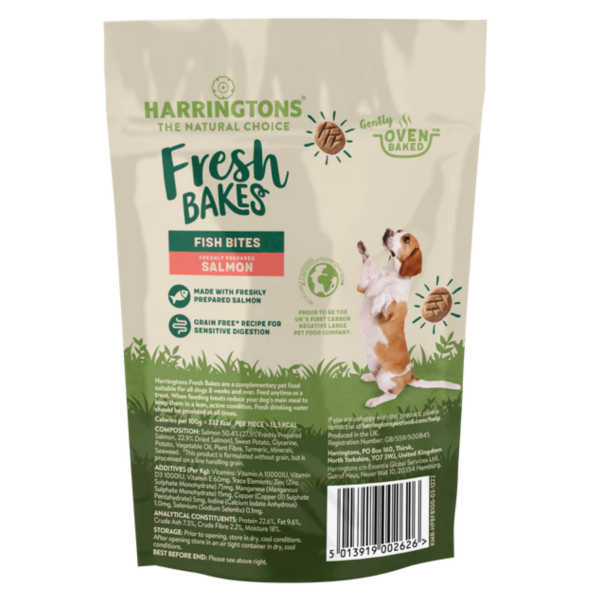 Harringtons Baked Salmon Fish Bites 100g