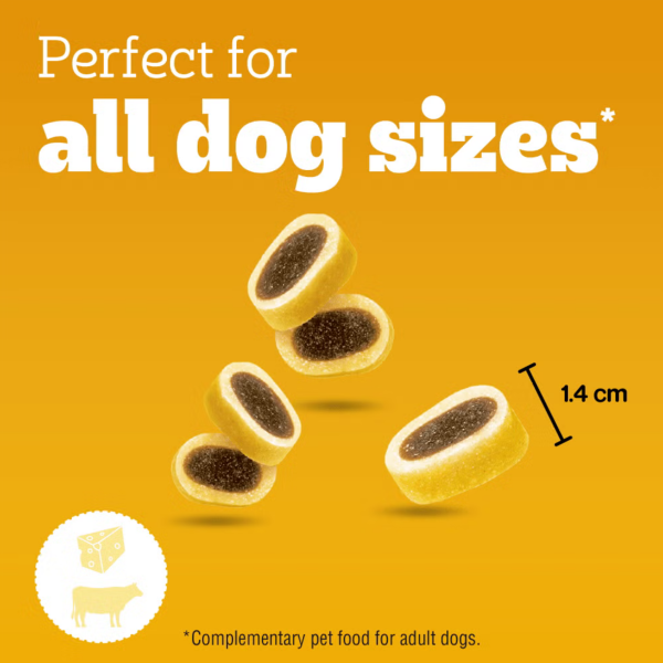 Pedigree Tasty Minis Nibbles - Cheese & Beef 140g