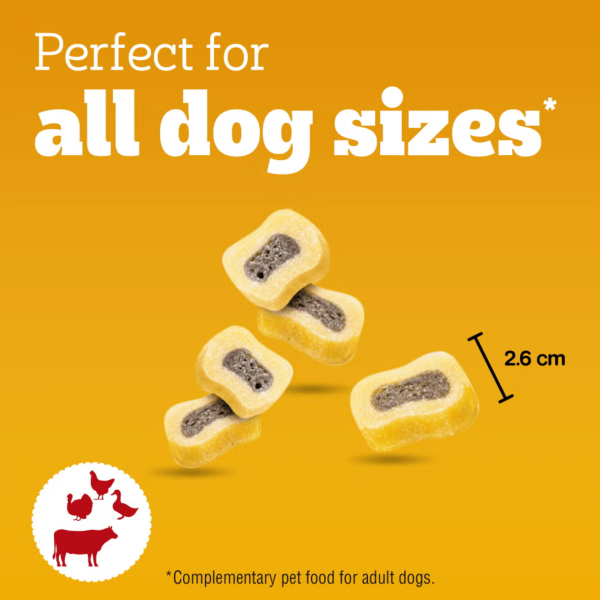 Pedigree Tasty Minis Chewy Slices - Beef & Poultry 155g