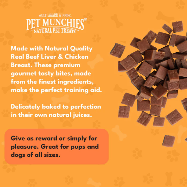 Pet Munchies Training Treats 50g - Liver and Chicken