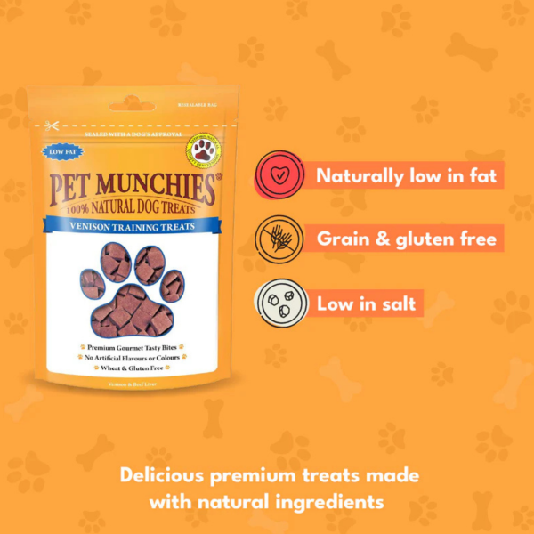 Pet Munchies Training Treats 50g - Venison