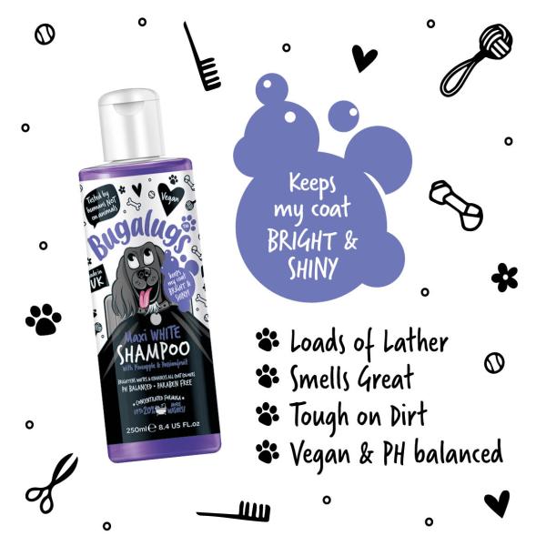 Bugalugs - Maxi White Shampoo 250ml