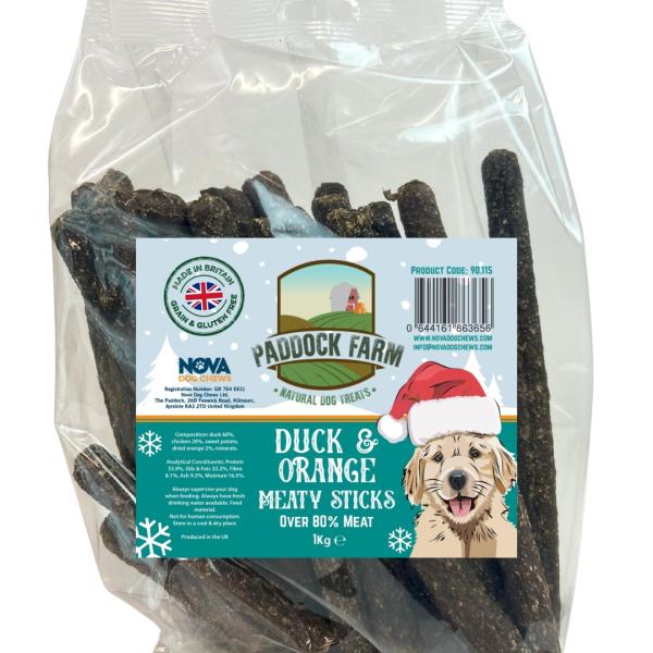 Meaty Sticks - Duck & Orange