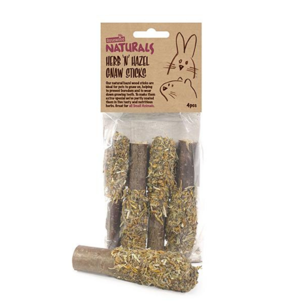 Rosewood Herb 'N' Hazel Gnaw Sticks 75g