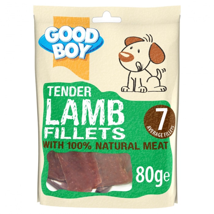 Good Boy Tender Lamb Fillets 80g Main Image