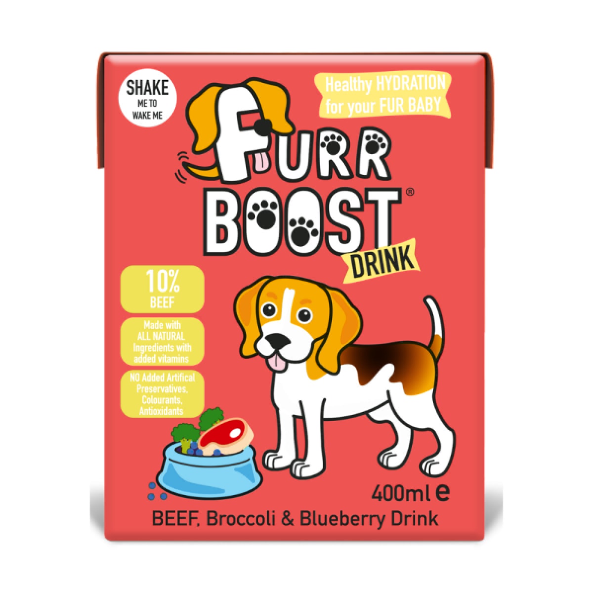 Furr Boost - Beef, Broccoli and Blueberry 200ml Main Image