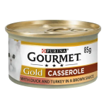 Gourmet Gold Casserole 85g - Duck & Turkey