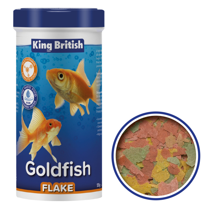 King British Goldfish Flake Main Image