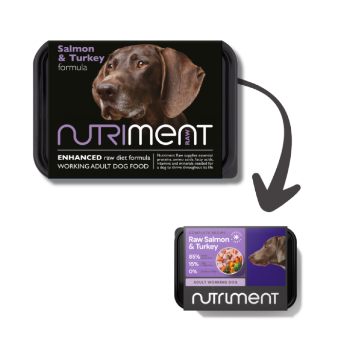 Nutriment Adult Formula 500g - Salmon & Turkey Main Image