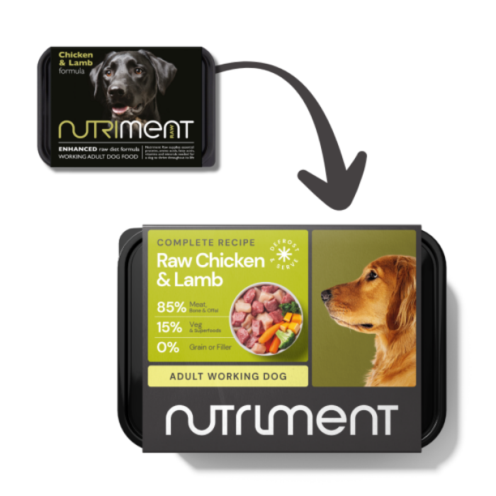 Nutriment Adult Formula 500g - Chicken & Lamb Main Image