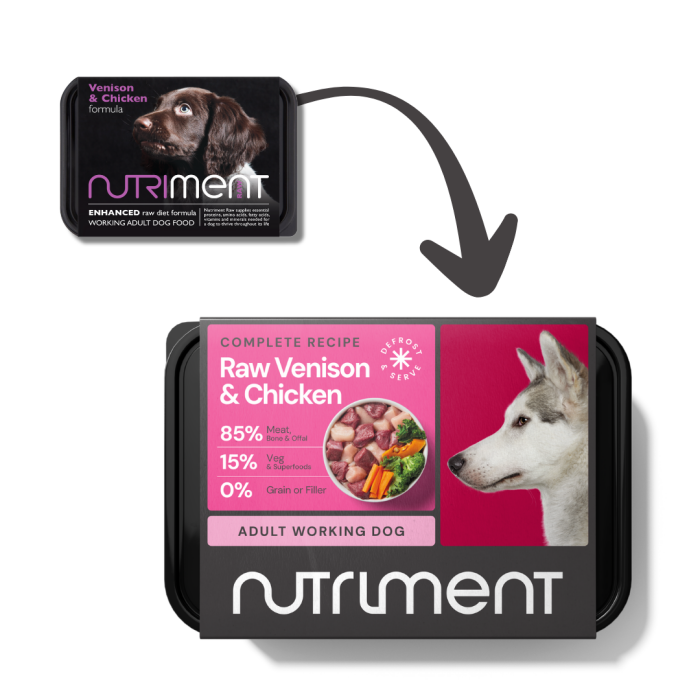 Nutriment Adult Formula 500g - Venison & Chicken Main Image