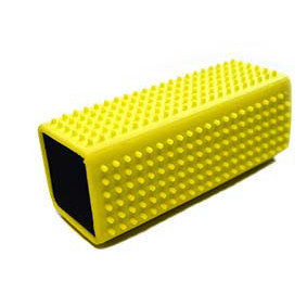 10739 Rubber Pet Hair Removal Brush Groom Pet Hair Eraser - Image 1