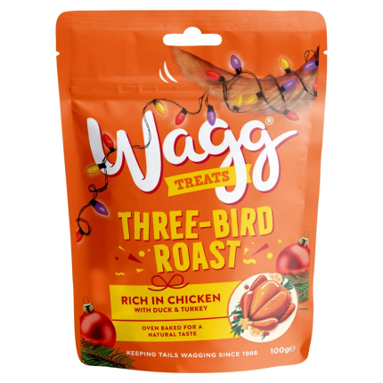 Wagg Christmas - Three Bird Roast 100g