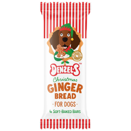 Denzel's Christmas Gingerbread Soft-Baked Bars