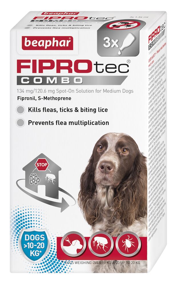 13964_13964-E Beaphar FIPROtec® Combo - Medium x 3 - Image 1