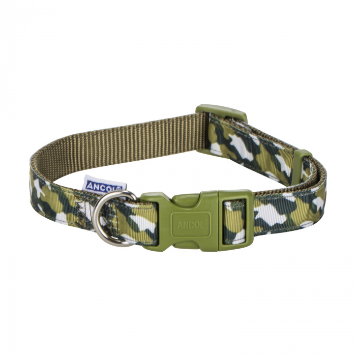 Ancol Collar Combat Green Main Image