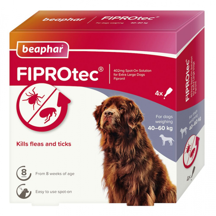 Beaphar - FIPROtec Spot On Extra Large Dog (40-60kg) Main Image