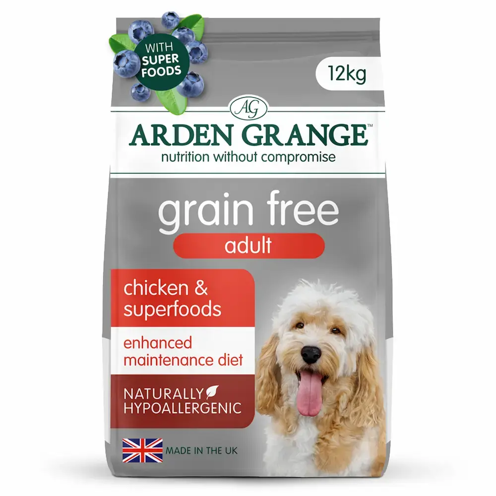 17870b27d7d002ef4518d0372c5d482fd5ff2a5b_2024_04_adult_chicken_GF_DF_12kg_D_1000x1000 Arden Grange Adult Superfoods 12kg - Chicken - Image 1