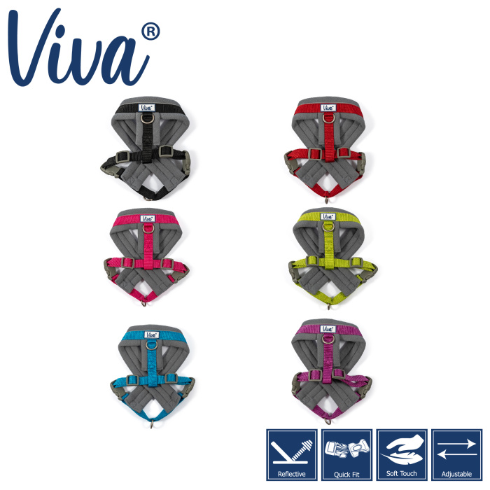 Ancol Viva Padded Harness - Lime Main Image