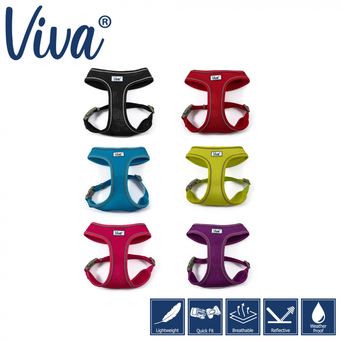 Ancol Viva Comfort Harness - Black Main Image